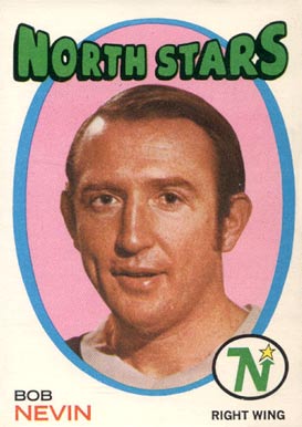 1971 O-Pee-Chee Bob Nevin #44 Hockey Card