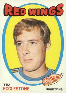 1971 O-Pee-Chee Tim Ecclestone #52 Hockey Card