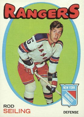 1971 O-Pee-Chee Rod Seiling #53 Hockey Card