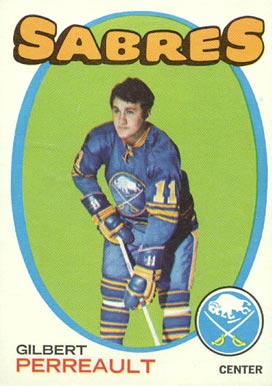 1971 O-Pee-Chee Gilbert Perreault #60 Hockey Card