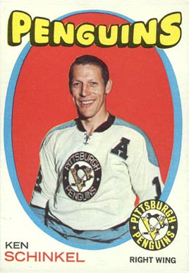 1971 O-Pee-Chee Ken Schinkel #64 Hockey Card