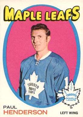 1971 O-Pee-Chee Paul Henderson #67 Hockey Card