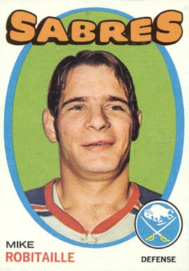 1971 O-Pee-Chee Mike Robitaille #8 Hockey Card