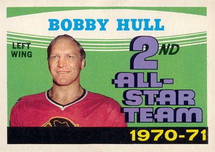 1971 O-Pee-Chee Bobby Hull #261 Hockey Card