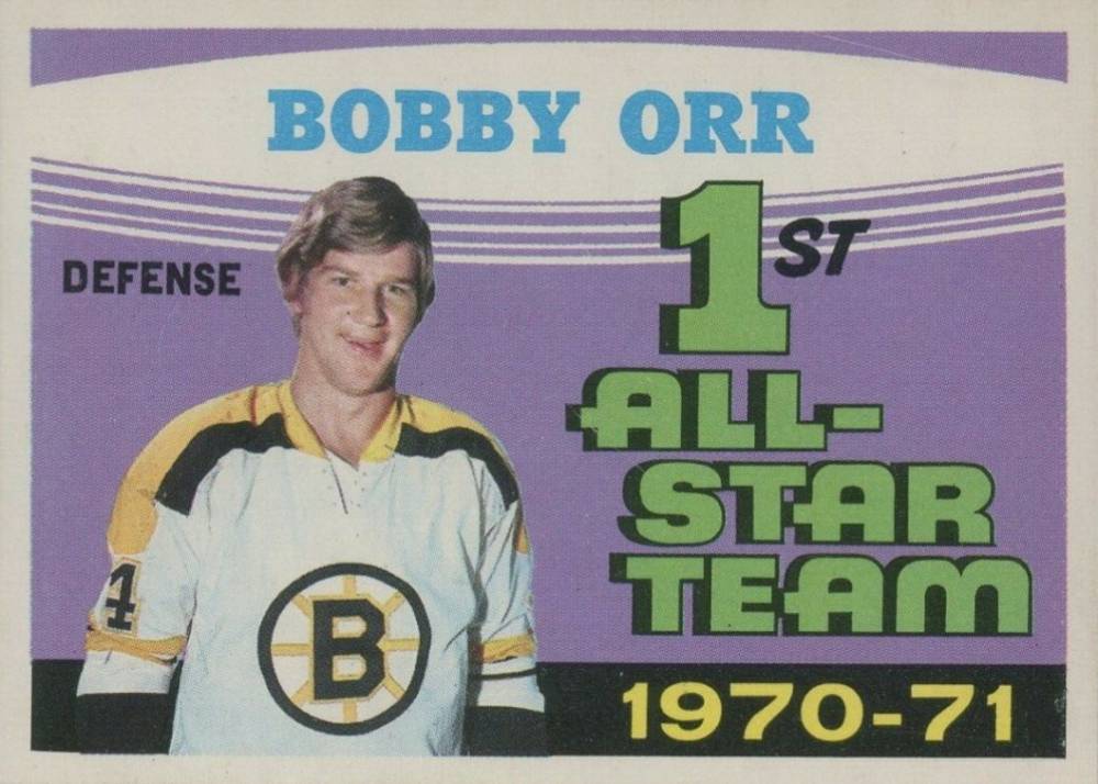 1971 O-Pee-Chee Bobby Orr #251 Hockey Card