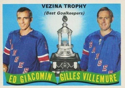 1971 O-Pee-Chee Giacomin/Villemure #248 Hockey Card