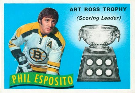 1971 O-Pee-Chee Phil Esposito #247 Hockey Card