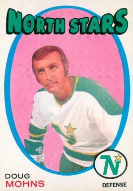 1971 O-Pee-Chee Doug Mohns #242 Hockey Card