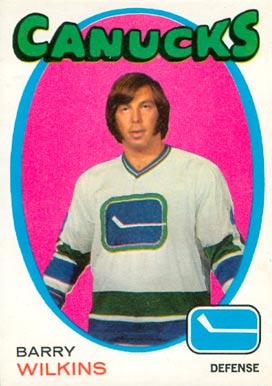 1971 O-Pee-Chee Barry Wilkins #230 Hockey Card