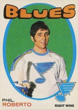 1971 O-Pee-Chee Phil Roberto #228 Hockey Card