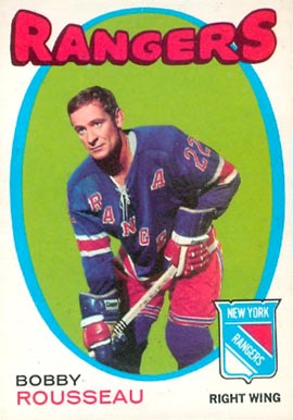 1971 O-Pee-Chee Bobby Rousseau #218 Hockey Card