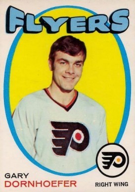 1971 O-Pee-Chee Gary Dornhoefer #202 Hockey Card