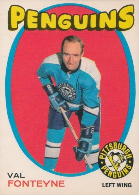 1971 O-Pee-Chee Val Fonteyne #189 Hockey Card