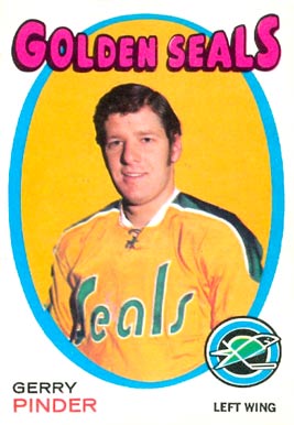 1971 O-Pee-Chee Gerry Pinder #185 Hockey Card
