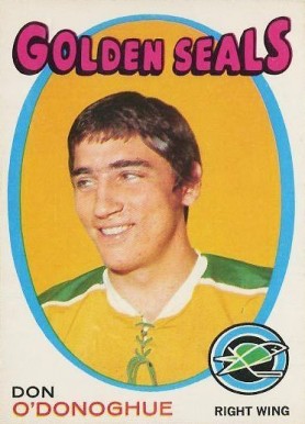 1971 O-Pee-Chee Don O'Donoghue #180 Hockey Card