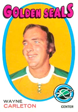 1971 O-Pee-Chee Wayne Carleton #178 Hockey Card