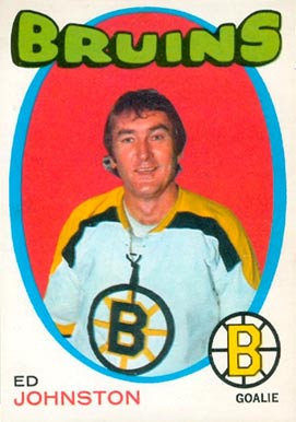 1971 O-Pee-Chee Ed Johnston #172 Hockey Card