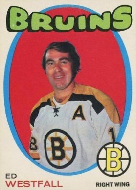 1971 O-Pee-Chee Ed Westfall #169 Hockey Card