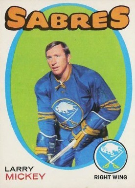 1971 O-Pee-Chee Larry Mickey #167 Hockey Card