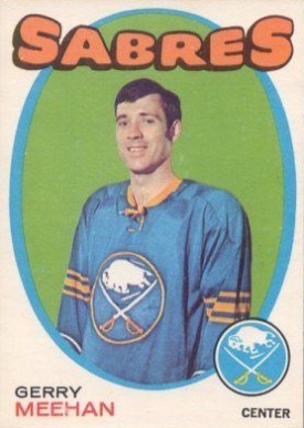 1971 O-Pee-Chee Gerry Meehan #160 Hockey Card