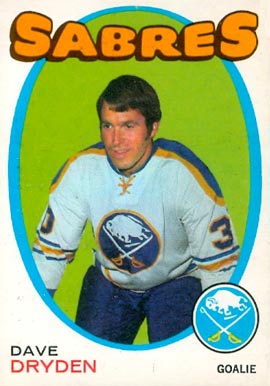 1971 O-Pee-Chee Dave Dryden #159 Hockey Card