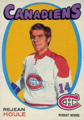 1971 O-Pee-Chee Rejean Houle #147 Hockey Card