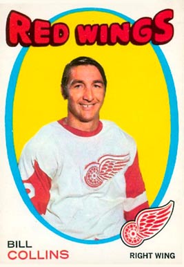 1971 O-Pee-Chee Bill Collins #139 Hockey Card