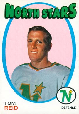 1971 O-Pee-Chee Tom Reid #21 Hockey Card