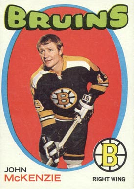1971 O-Pee-Chee John McKenzie #82 Hockey Card