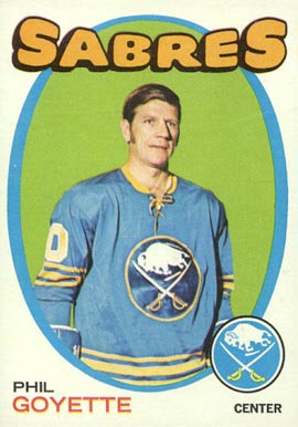 1971 O-Pee-Chee Phil Goyette #88 Hockey Card