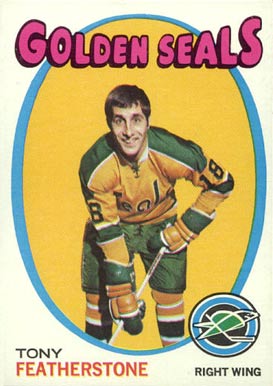 1971 Topps Tony Featherstone #106 Hockey Card