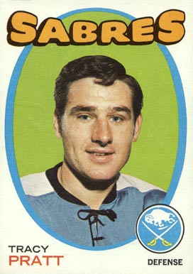 1971 Topps Tracy Pratt #107 Hockey Card