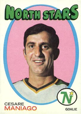 1971 Topps Cesare Maniago #117 Hockey Card