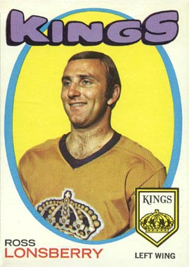 1971 Topps Ross Lonsberry #121 Hockey Card