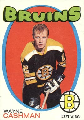 1971 Topps Wayne Cashman #129 Hockey Card