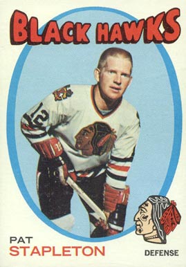 1971 Topps Pat Stapleton #25 Hockey Card