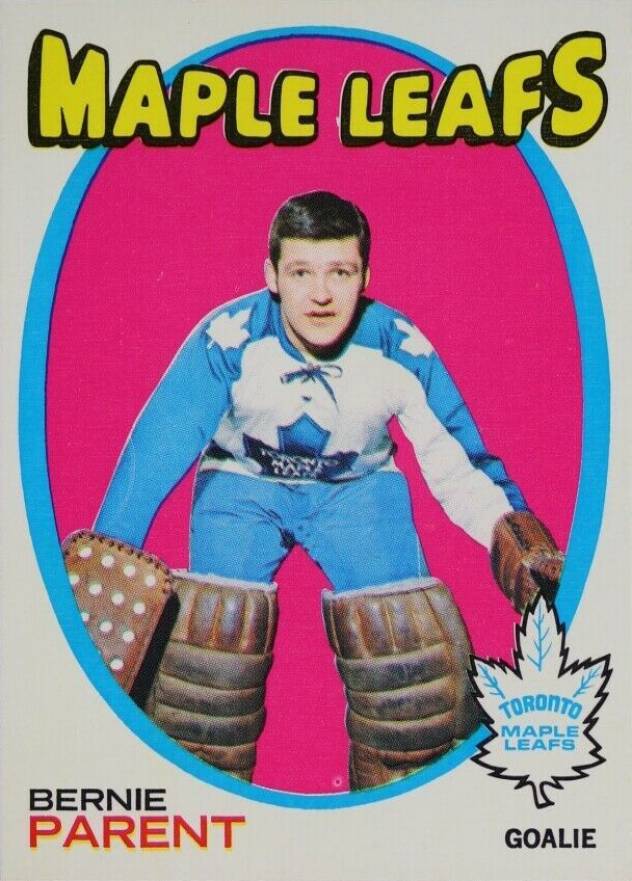 1971 Topps Bernie Parent #131 Hockey Card