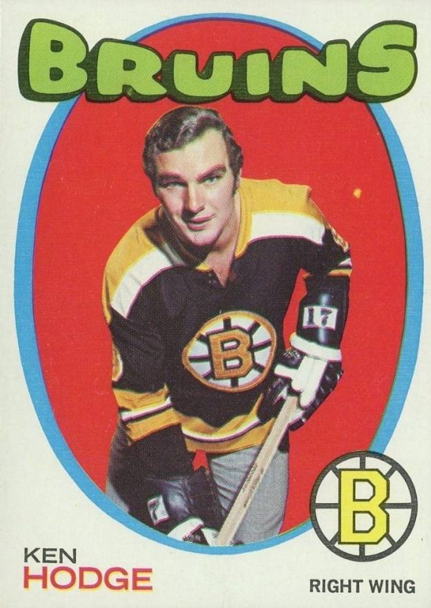 1971 Topps Ken Hodge #115 Hockey Card