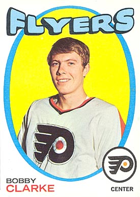 1971 Topps Bobby Clarke #114 Hockey Card
