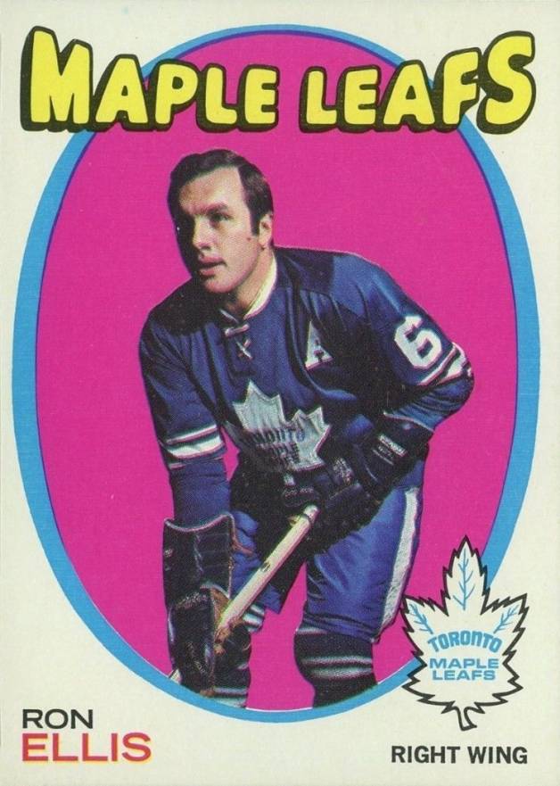 1971 Topps Ron Ellis #113 Hockey Card