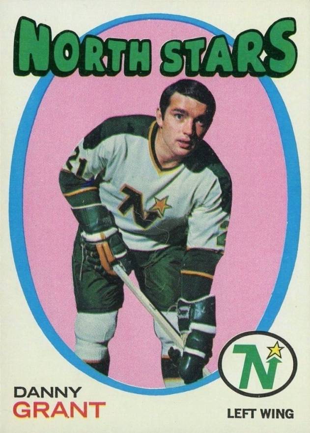 1971 Topps Danny Grant #79 Hockey Card