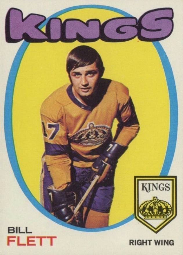 1971 Topps Bill Flett #47 Hockey Card