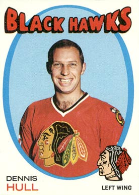 1971 Topps Dennis Hull #85 Hockey Card