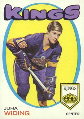 1971 Topps Juha Widing #86 Hockey Card