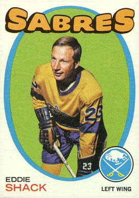 1971 Topps Eddie Shack #96 Hockey Card
