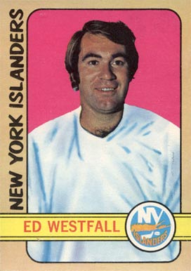 1972 O-Pee-Chee Ed Westfall #104 Hockey Card