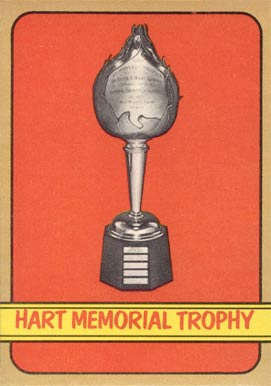 1972 O-Pee-Chee Hart Trophy Winners #127 Hockey Card
