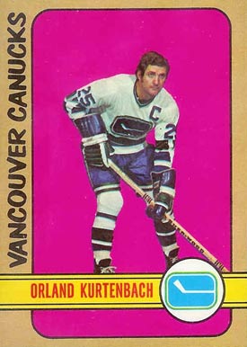 1972 O-Pee-Chee Orland Kurtenbach #141 Hockey Card