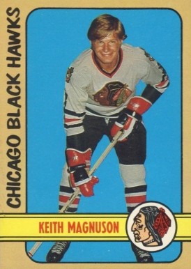 1972 O-Pee-Chee Keith Magnuson #71 Hockey Card
