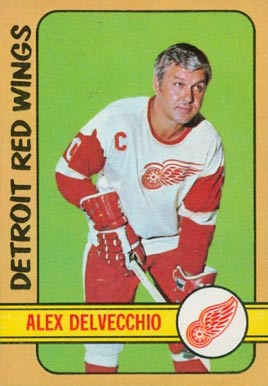 1972 O-Pee-Chee Alex Delvecchio #26 Hockey Card
